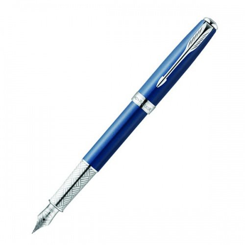 Ручка Parker  Sonnet 15 Secret Blue Shell перо