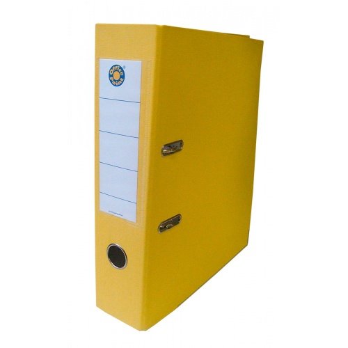 Папка-регистратор А4 5см Office Point сборная желтый