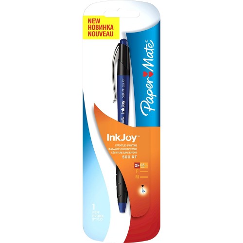 Ручка шариковая Paper Mate InkJoy 500 RT в блистере синяя