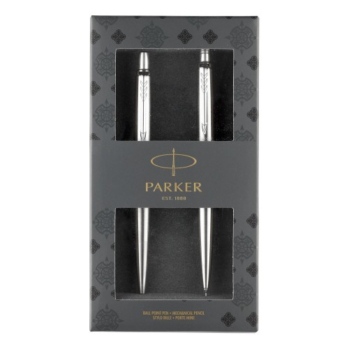 Ручка Parker Jotter Stainless Steel CT шарик + мех.карандаш