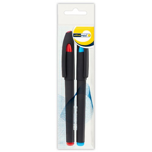 Ручка Office Point гелевая GS-652 0.7мм 2шт синяя