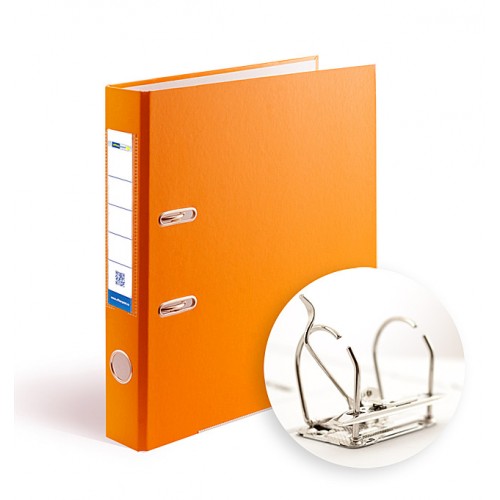 Папка-регистратор А4 5см Office Point разборная оранжевая