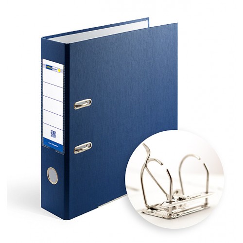 Папка-регистратор А4 7.5 см Office Point разборная синяя
