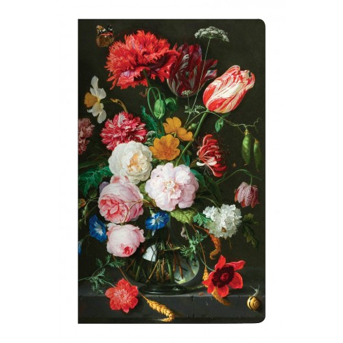 Тетрадь Art-Blanc &quot;Art Flowers&quot;,108х175 мм/40 л, нелинованный, мягк. переп.,скрепка