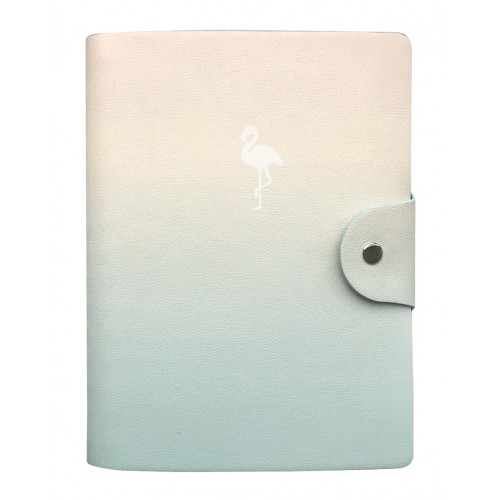 Ежедневник н/дат. &quot;Flamingo&quot; 140х200 мм, 192 стр., мягкий переплет, полускрытая спираль