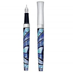 Ручка Waterman Audace Blue Totem перо